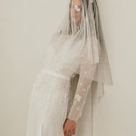 Bo & Luca Dandelion Veil Detail