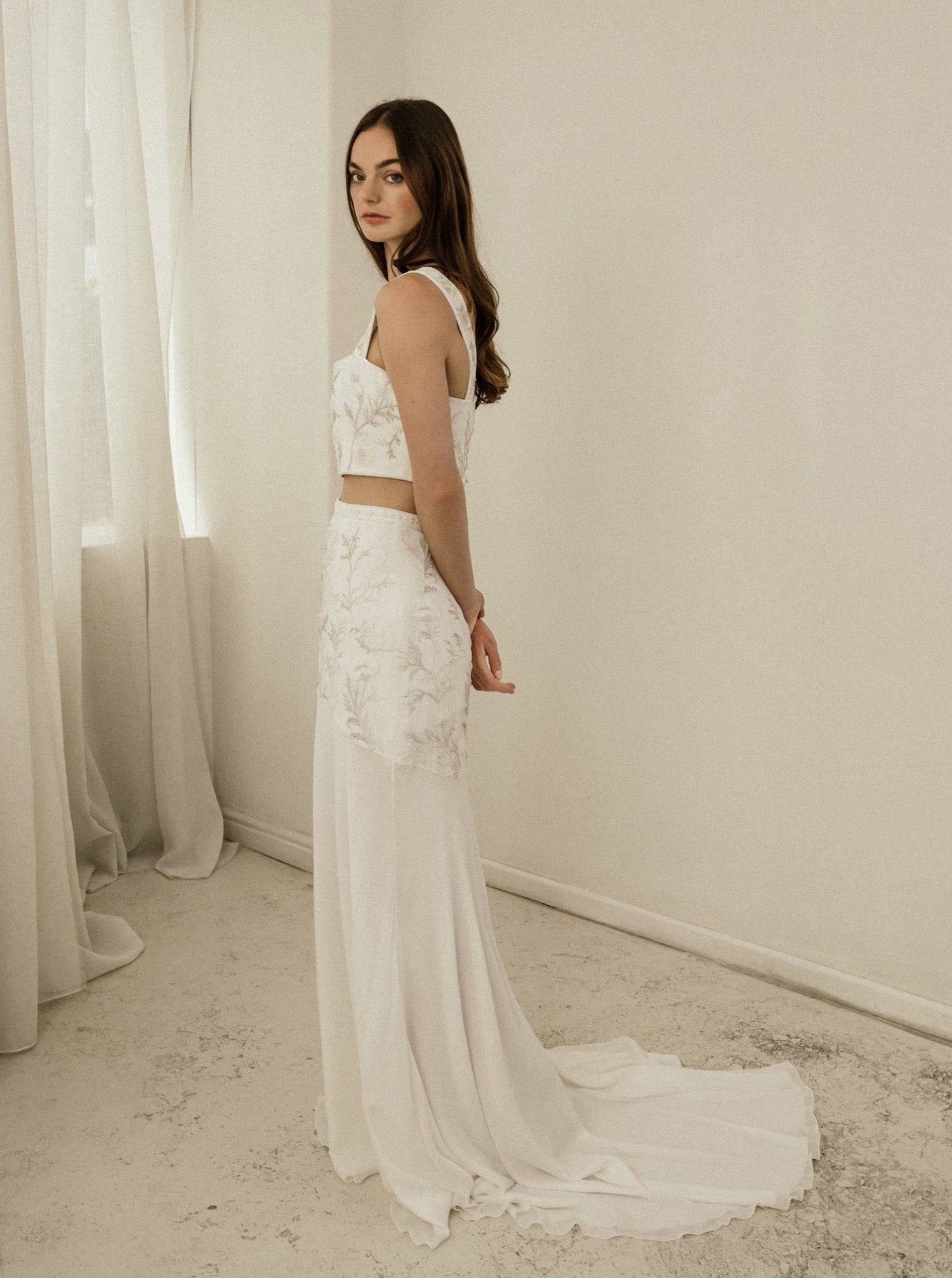 Bo & Luca Poppy Gown Full length side