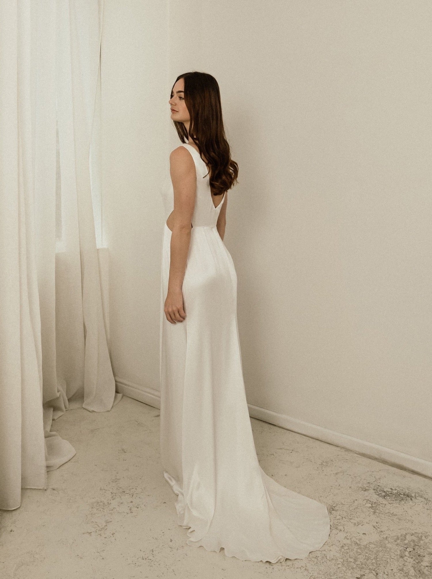 Bo & Luca Iris Gown Full Length Back