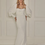 Temple by Bo & Luca Celine Gown Bishop Sleeves