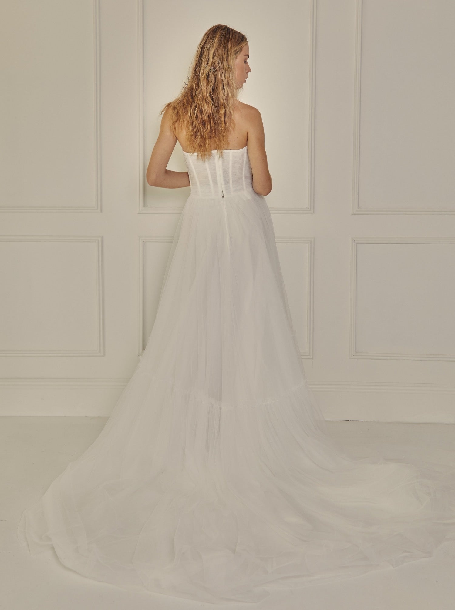 Temple by Bo & Luca Cora Gown Strapless back
