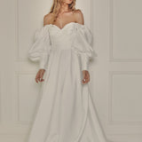 Temple by Bo & luca Elodie Gown bishop sleeve