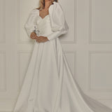 Temple by Bo & luca Elodie Gown bishop sleeve