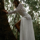 Bo & Luca Dandelion Gown Editorial Jessica Leece