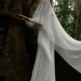 Bo & Luca Dandelion Gown Editorial Jessica Leece