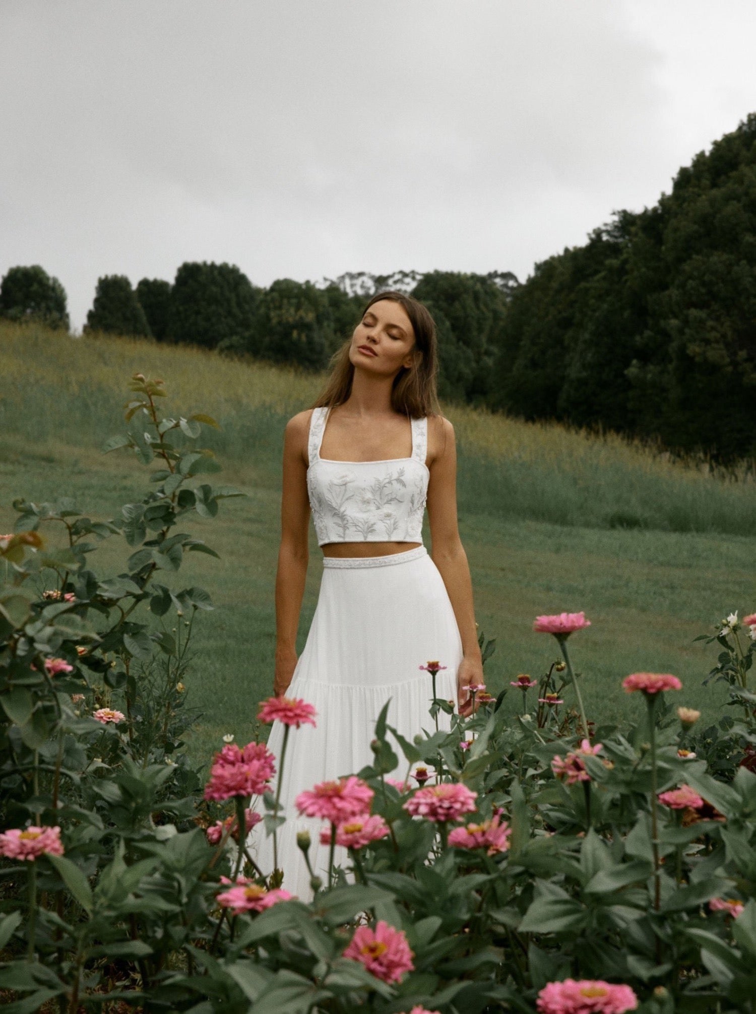 Bo & Luca Poppy Gown & Tiered Skirt Editorial