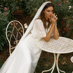 Bo & Luca Blossom Gown with Soft Tulle Veil