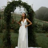 Bo & Luca Iris Gown & Cape Editorial