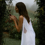 Bo & Luca Iris Gown & Cape Editorial