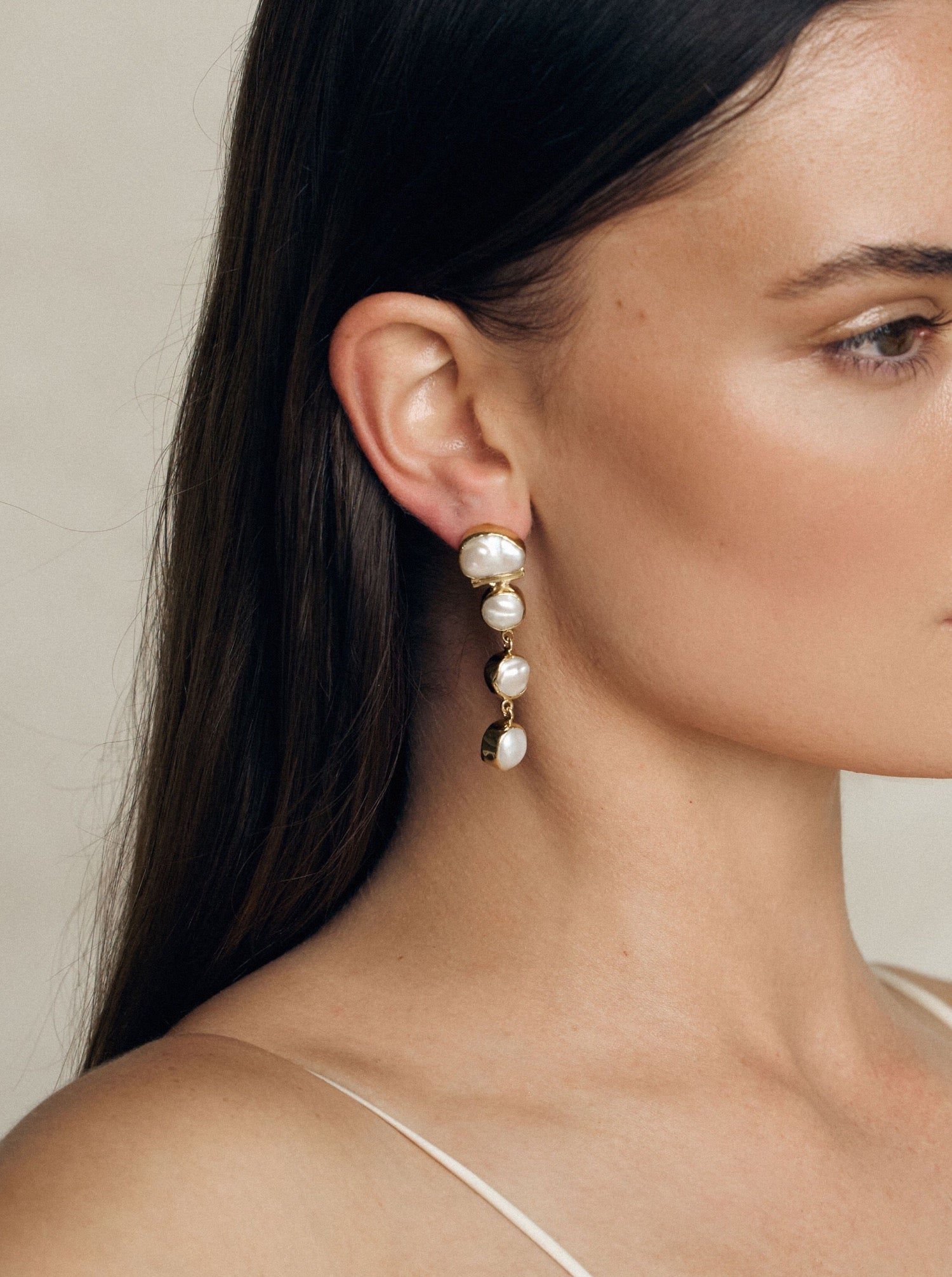 Bo & Luca Lena Earrings Gold