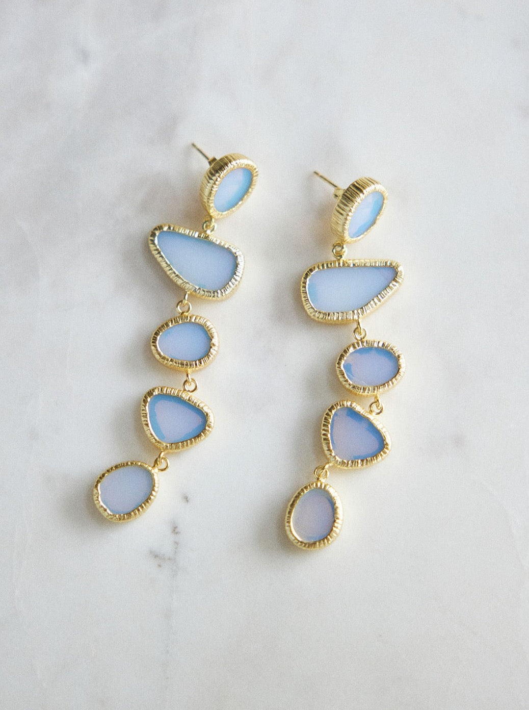 Bo & Luca Lola Earrings Opalite