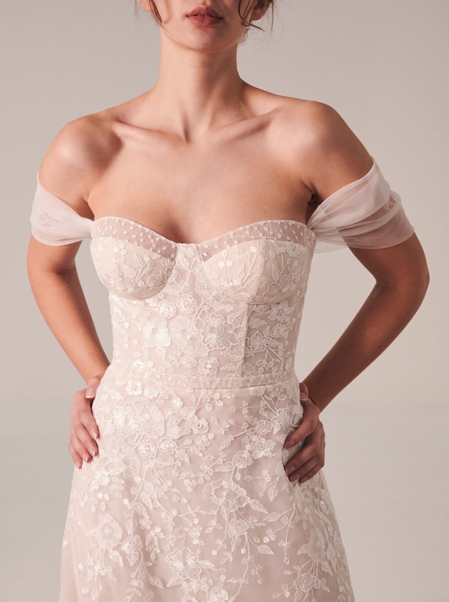 Temple by Bo & Luca Wisteria Gown