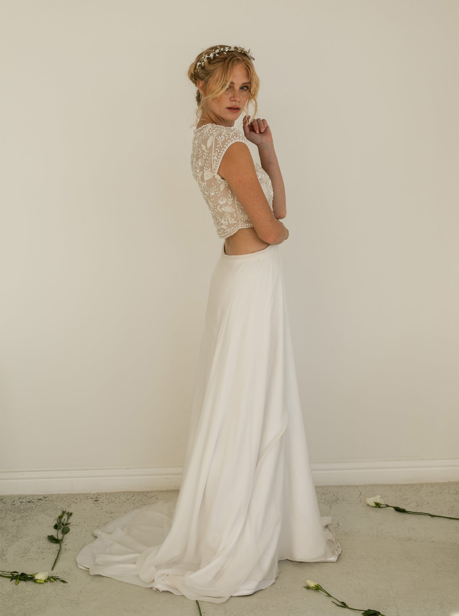 India Gown | Contemporary Ethereal Elegance | Bo & Luca India Gown | Contemporary Ethereal Elegance | Bo & Luca