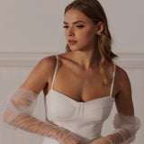 Temple by Bo & Luca Rosalie Tulle Sleeves