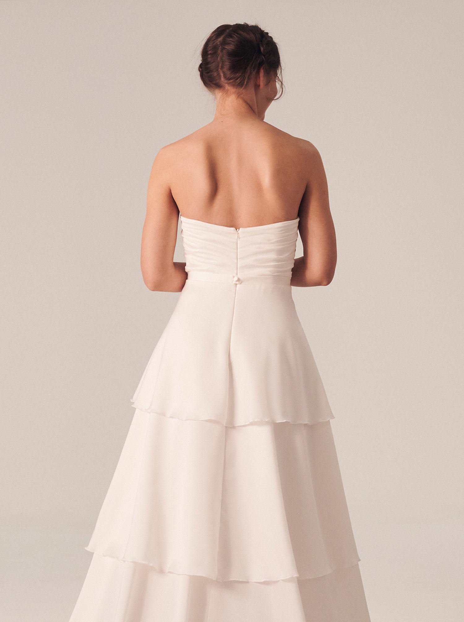 Temple by Bo & Luca Tiered Tulip Gown