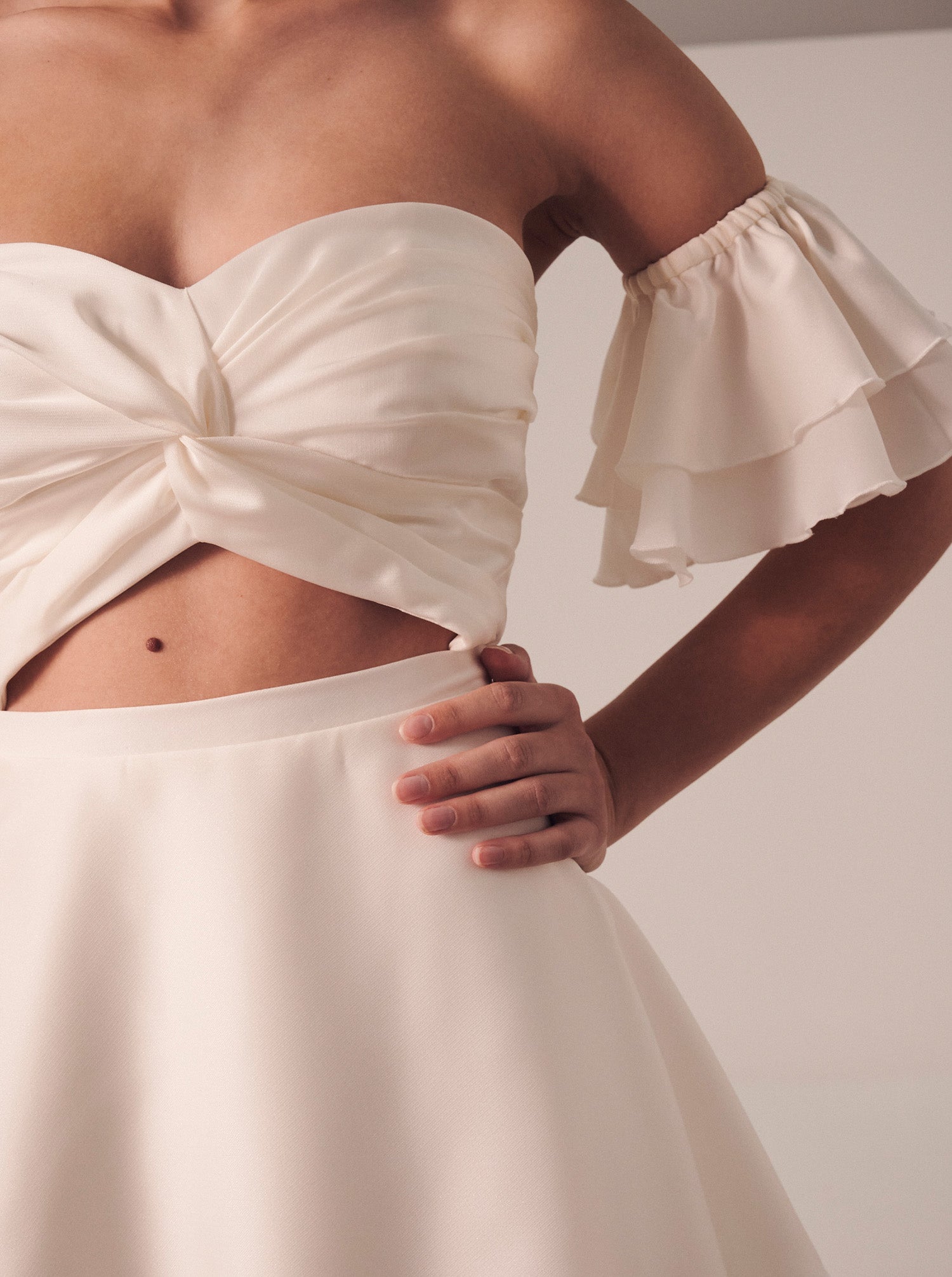 Temple by Bo & Luca Tiered Tulip Gown