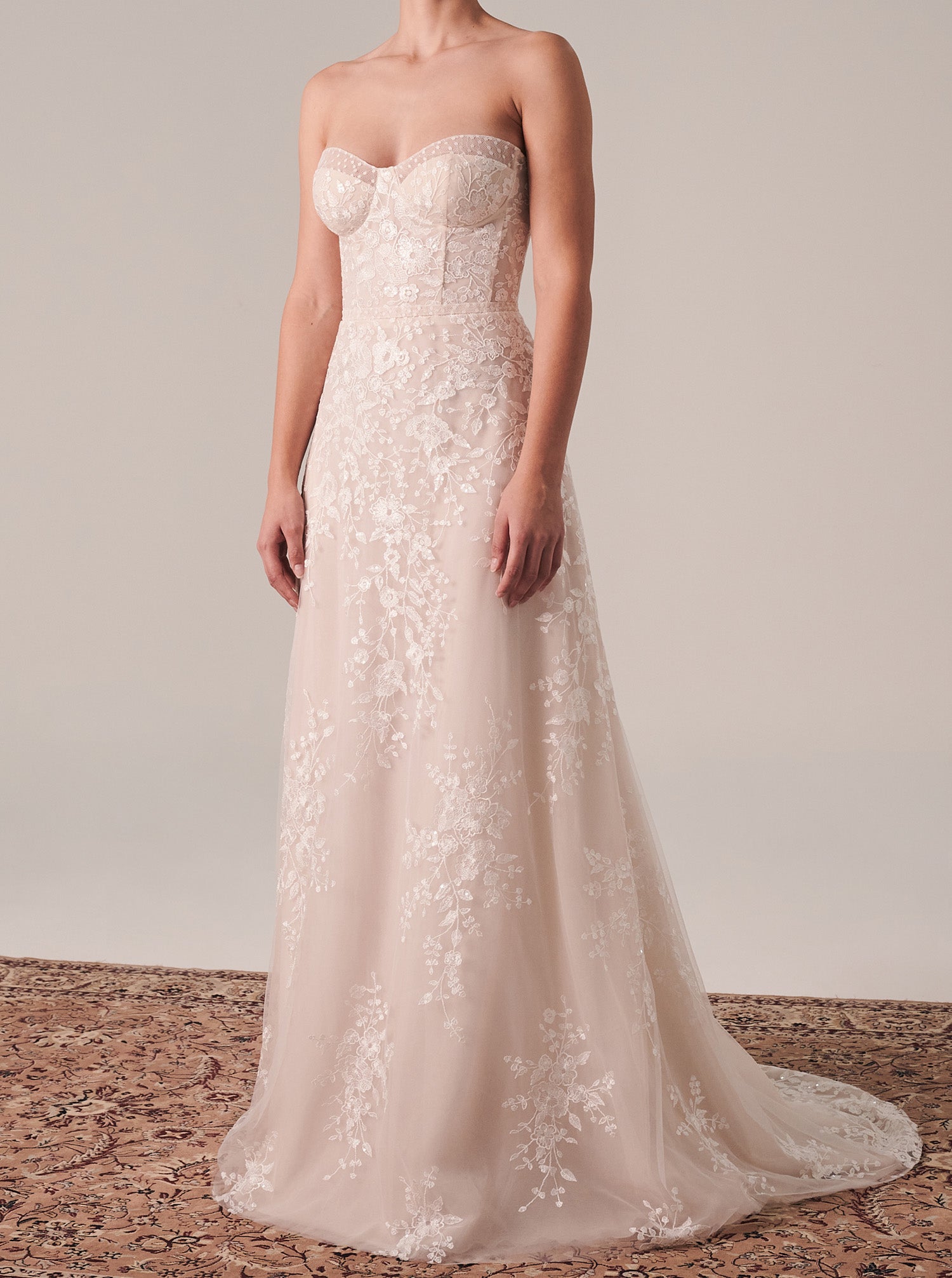 Temple by Bo & Luca Wisteria Gown