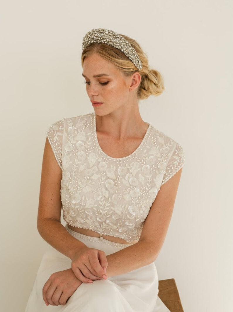 Bo & Luca Helena Crown Antique Silver