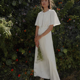 Bo & Luca Civil Ceremony Rose Gown