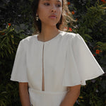 Bo & Luca Civil Ceremony Rose Gown