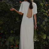 Bo & Luca Civil Ceremony Rose Gown