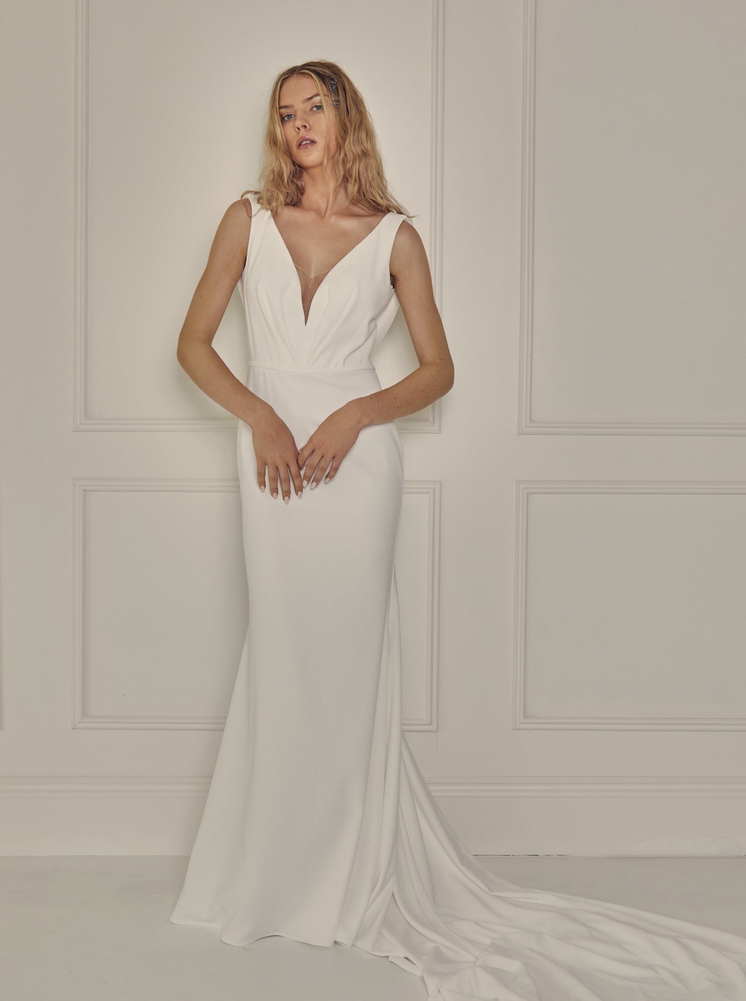 Temple by Bo & Luca Ava Gown Front