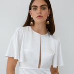 Bo & Luca Civil Ceremony Rose Gown