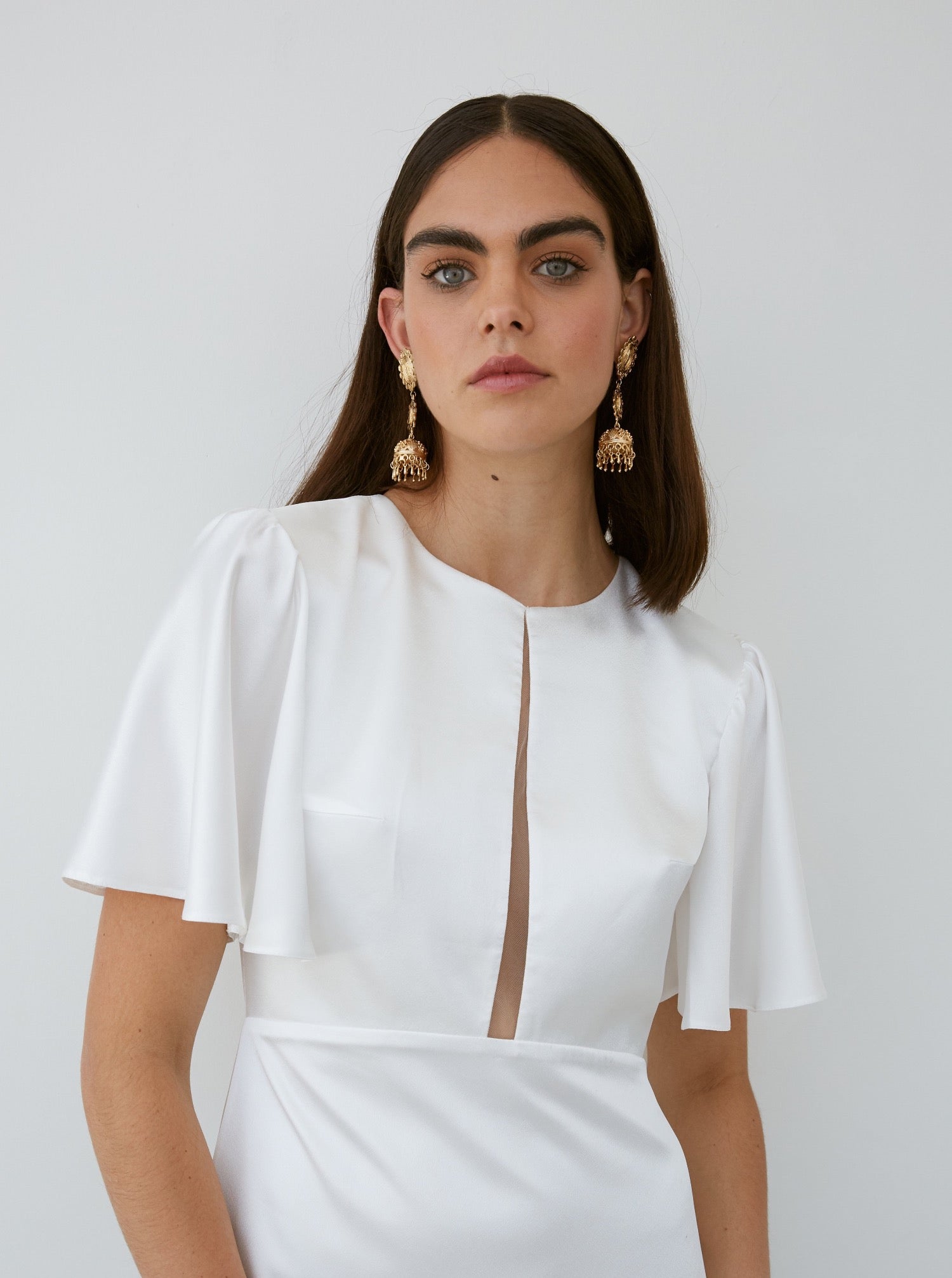 Bo & Luca Civil Ceremony Rose Gown