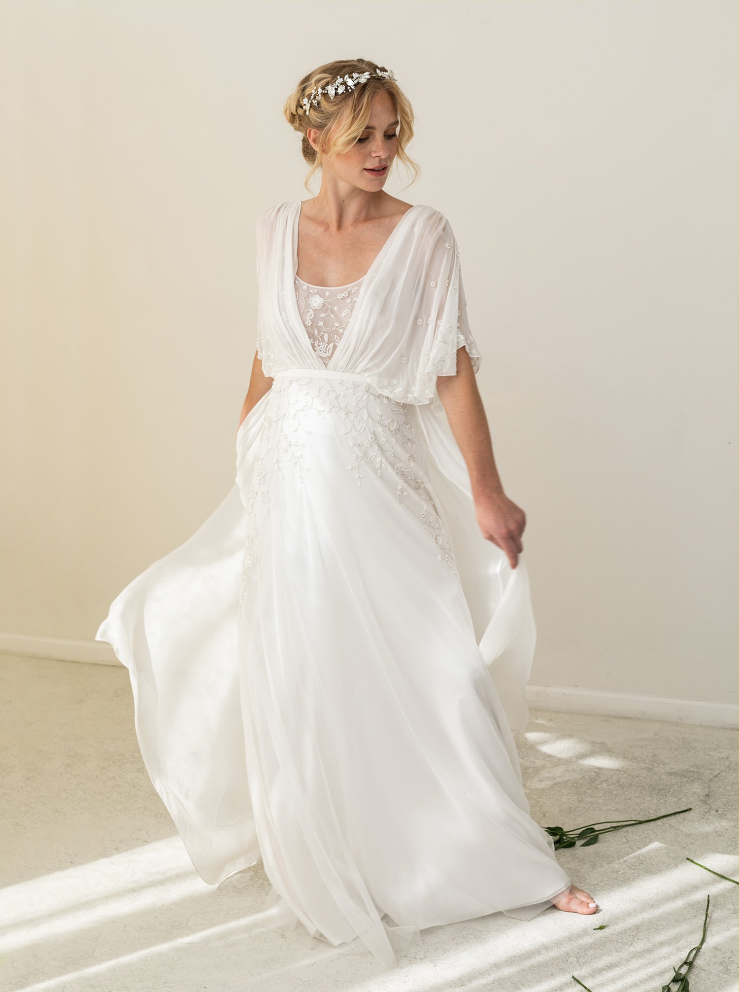 Bo & Luca Peony Gown