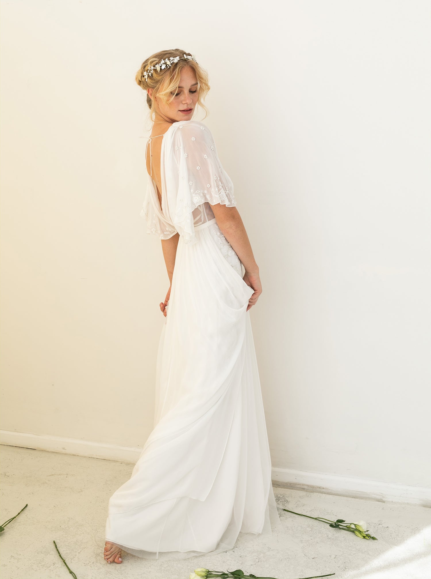 Bo & Luca Peony Gown