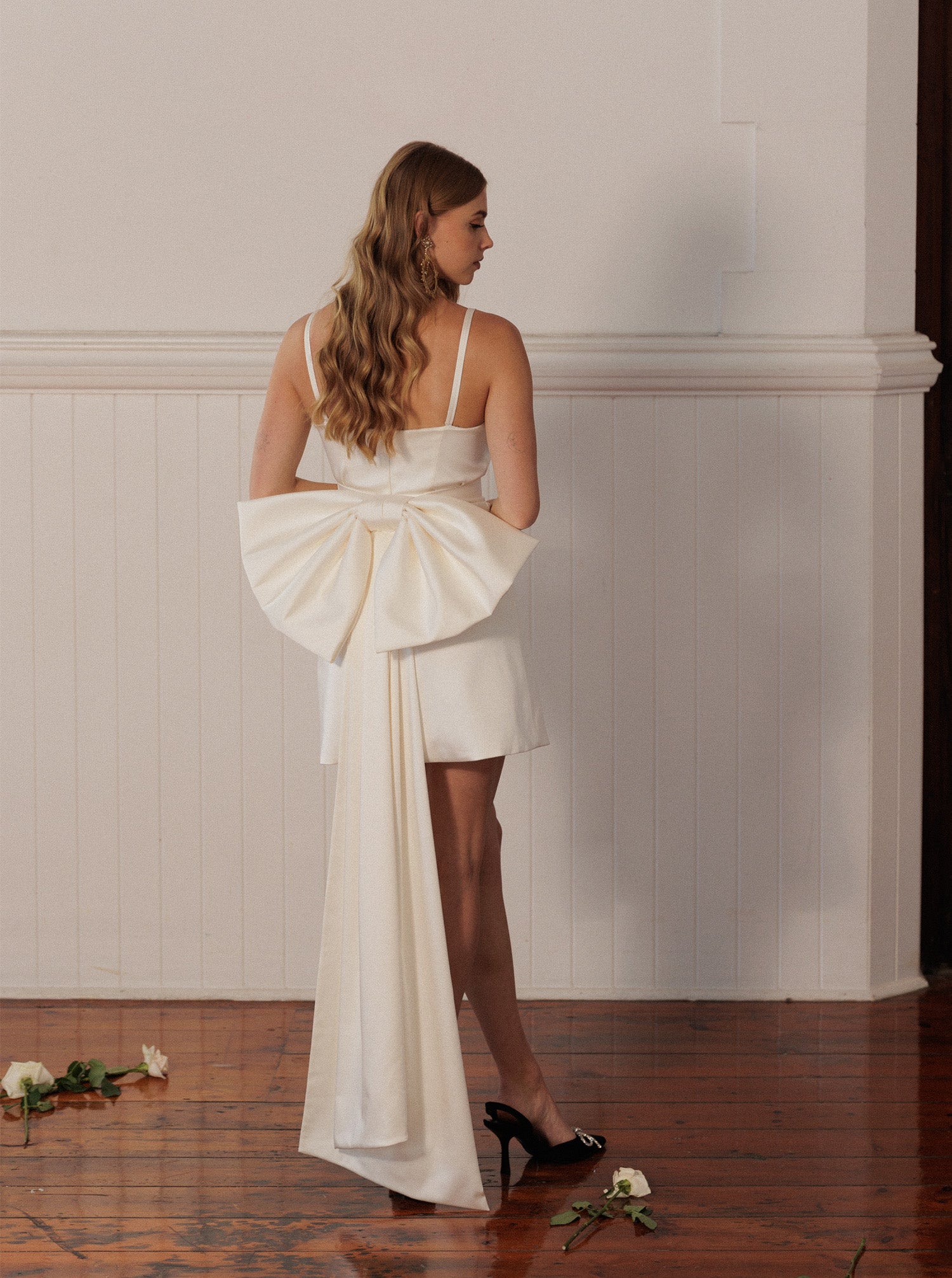 satin bow belt for dress JASGOOD Women Sash Belt for Bow Dress Long Satin Waist Belt for Wedding Party Special Occasion 3.7" WidthBlack at Amazon Women's Clothing store